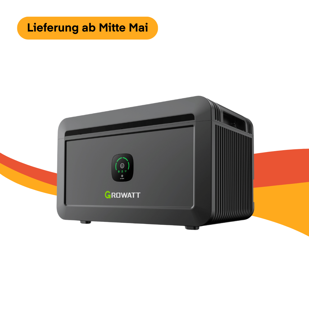 Growatt Noah 2000 (2048 Wh) Balkonkraftwerk Speicher
