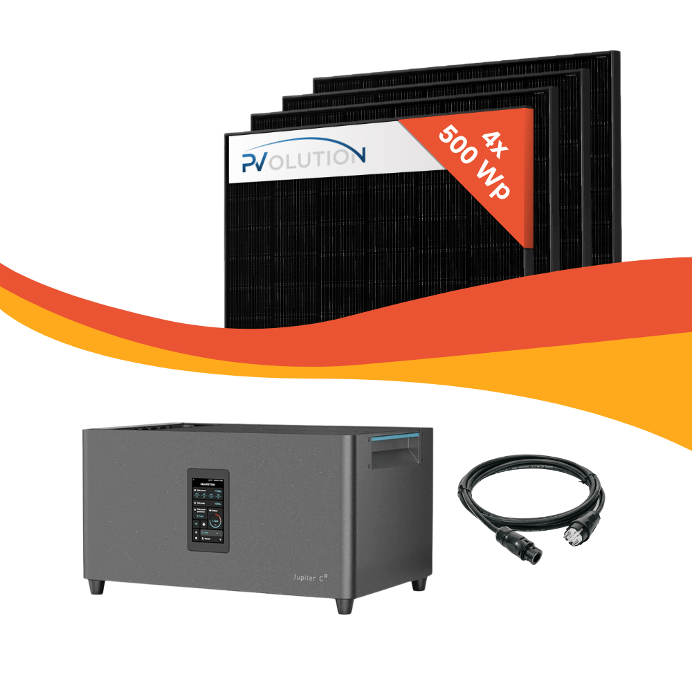 Marstek - 2000 Wp Balkonkraftwerk mit Jupiter-C Plus