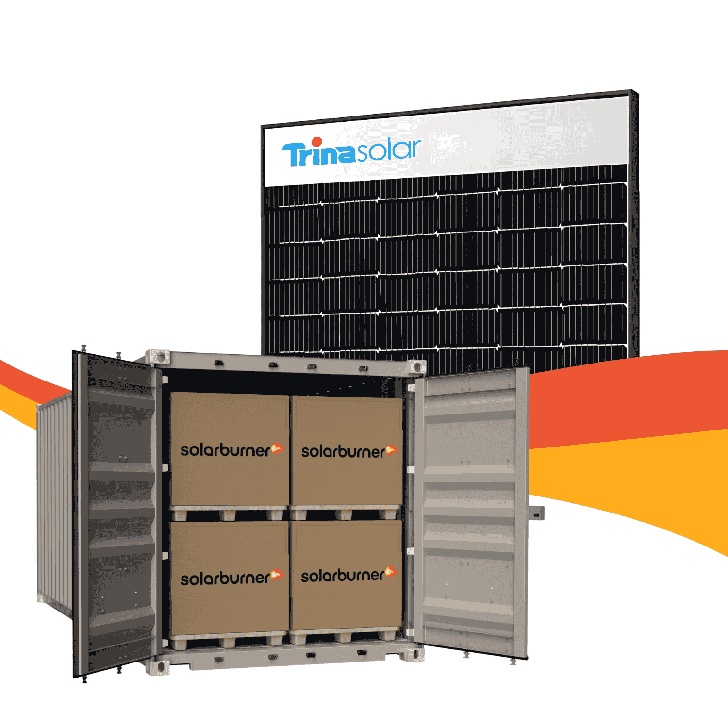 Trina Solarmodule (Container)