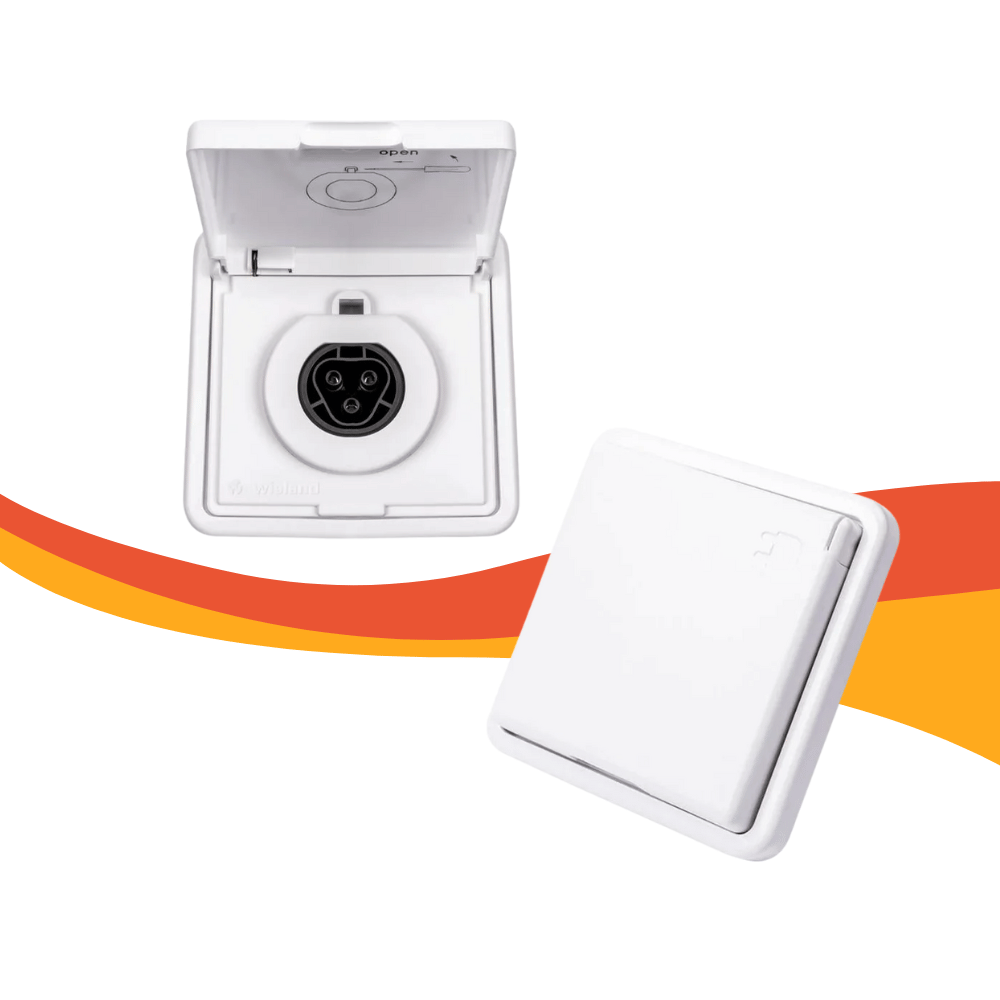 Wieland-Unterputzsteckdose